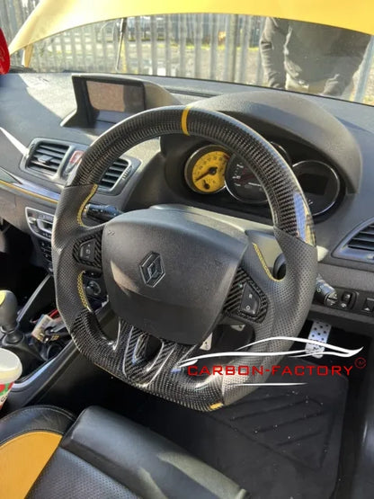 Renault Megane Custom Carbon Steering Wheel