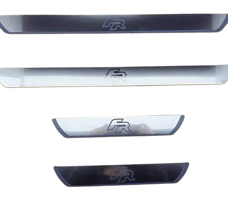 Seat FR Stainless Steel Door Sill Guards (4pc)