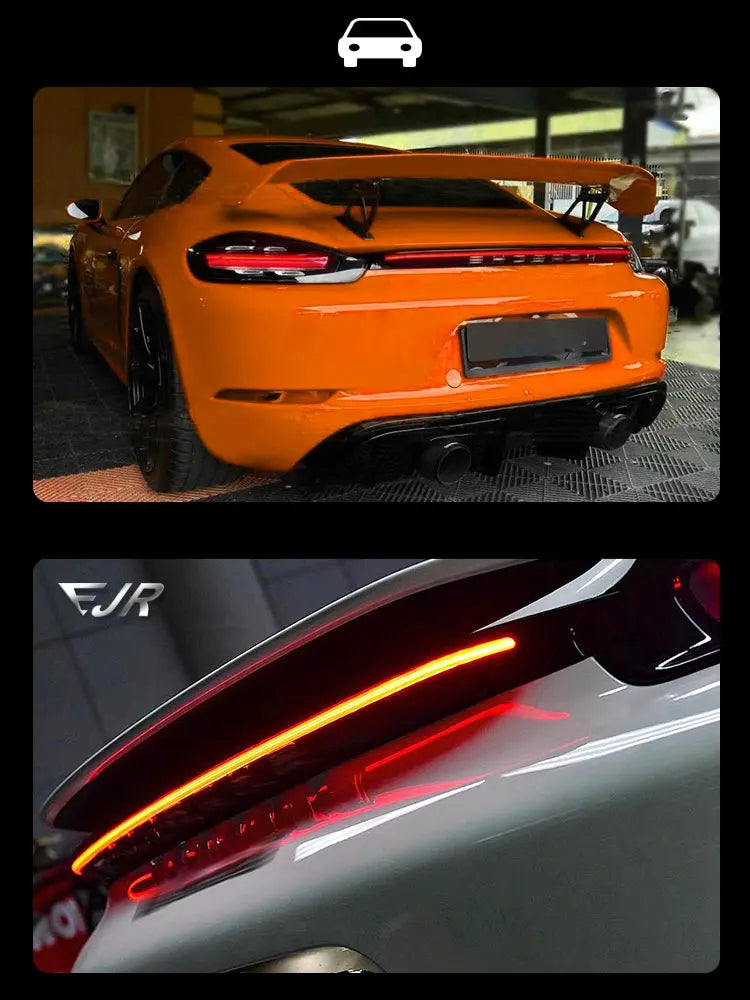 Porsche Cayman/Boxster 718 2016-2021 Rear Light Bar Upgrade