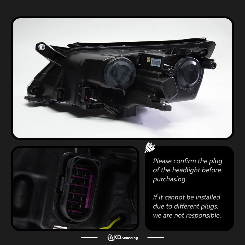 Volkswagen Tiguan 2007-2012 LED Headlight Upgrade