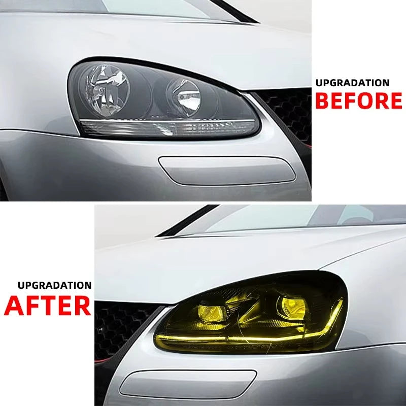 Volkswagen Golf 2003–2008 MK5 Dual-Colour LED Headlight Upgrade
