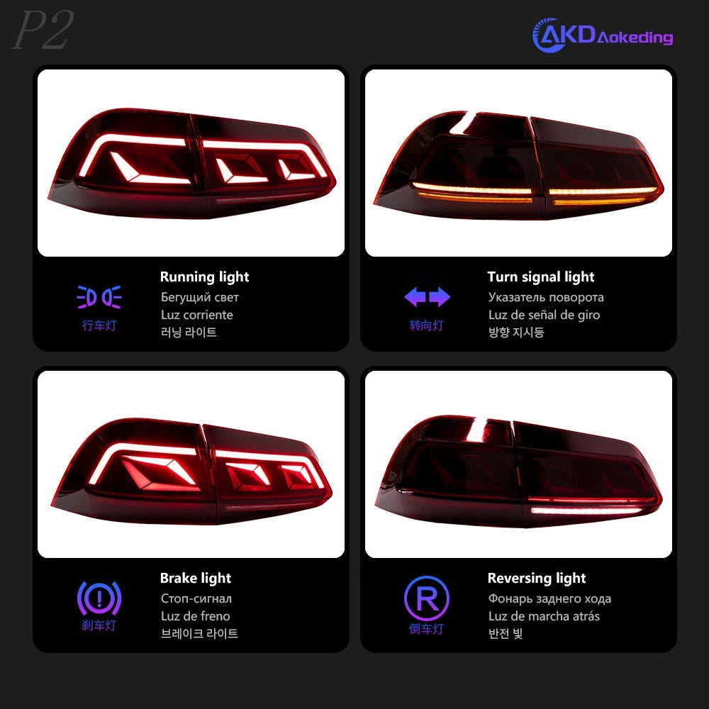 Volkswagen Touareg 2010-2018 LED Rear Light Upgrade