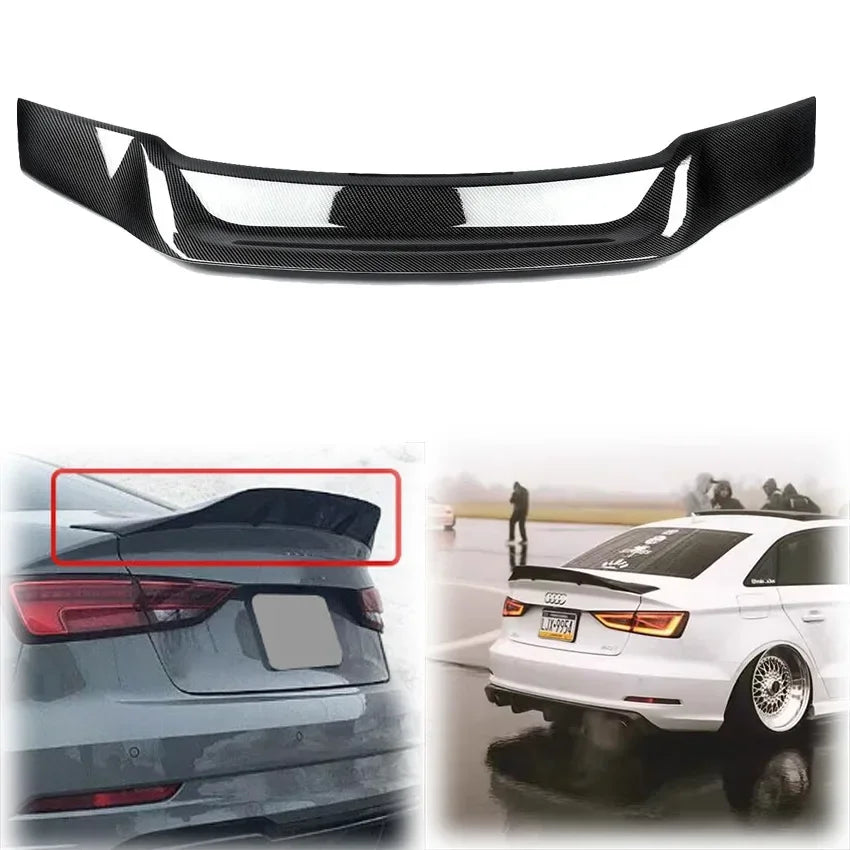 GT Lip Spoiler For Audi A3 S3 RS3 2014-2020