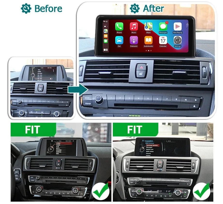 BMW 1/2 Series F Chassis Apple CarPlay Screen 2011-2017