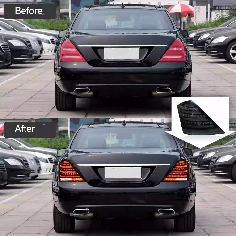 Mercedes Benz S Class 2006-2013 W221 LED Rear Light Upgrade