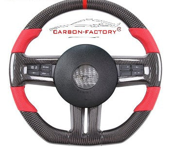 Ford Mustang Custom Carbon Fibre Steering Wheel