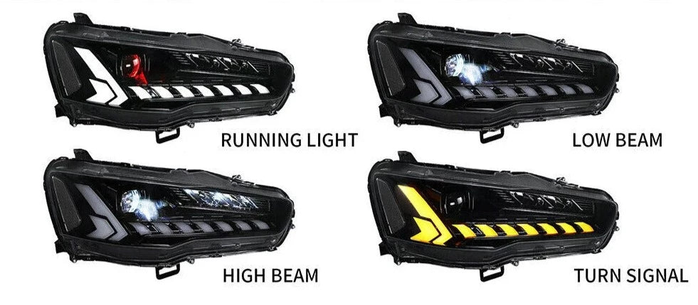 Mitsubishi Lancer/EVO 2008-2018 GTS Style LED Light Upgrade