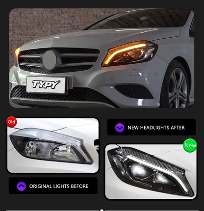 Mercedes-Benz A-Class LED Headlight Upgrade W176 2013-2018