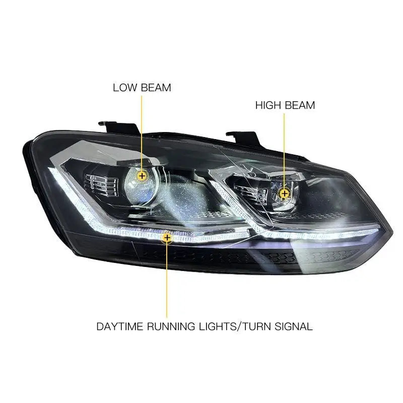Volkswagen Polo 2011-2018 LED Headlight Upgrade