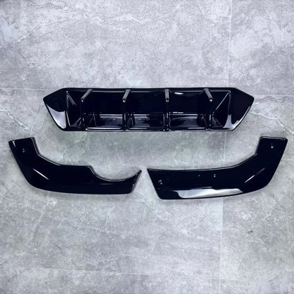 Seat Ibiza MK5 (2017-2021) - MAXTON Style Rear Diffuser + Side Fins
