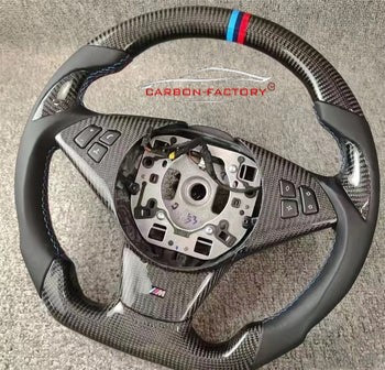 BMW E60 M5 + 6 Series Custom Carbon Fibre Steering Wheel