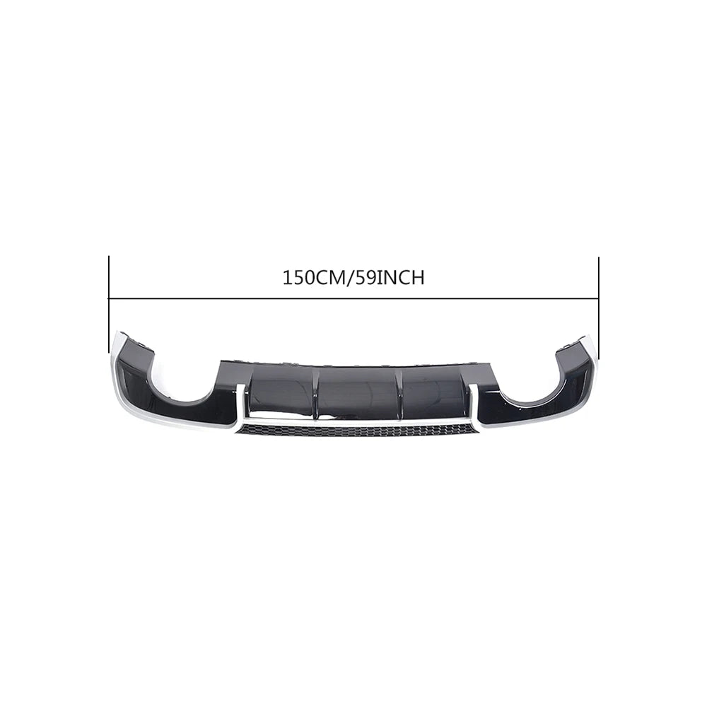 RS3 Style Diffuser for Audi A3 Non-S-Line Hatchback 2014-2016