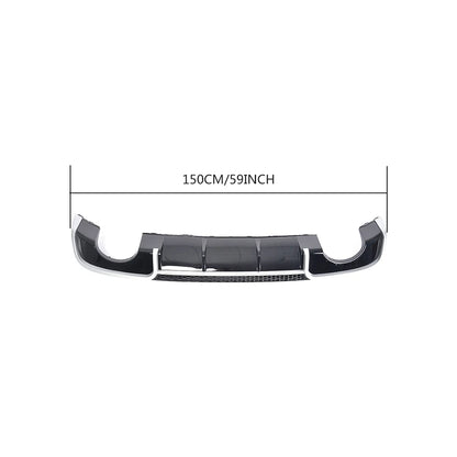 RS3 Style Diffuser for Audi A3 Non-S-Line Hatchback 2014-2016