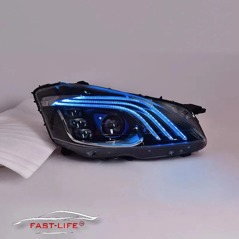 Mercedes-Benz S-class W221 2006-2012 LED Headlight Upgrade