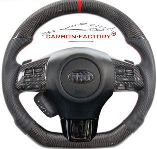 Subaru STI Custom Carbon Fibre Steering Wheel