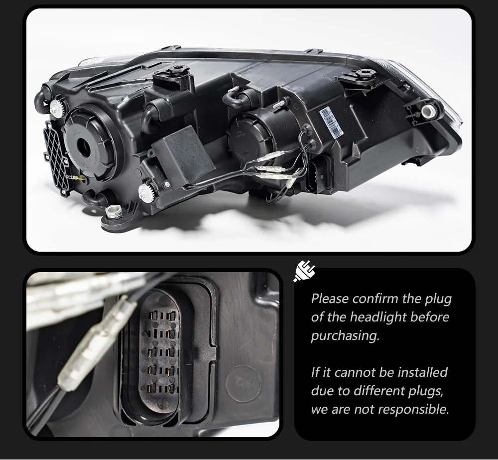 Volkswagen Jetta Headlights 2011-2018 LED Headlight Upgrade
