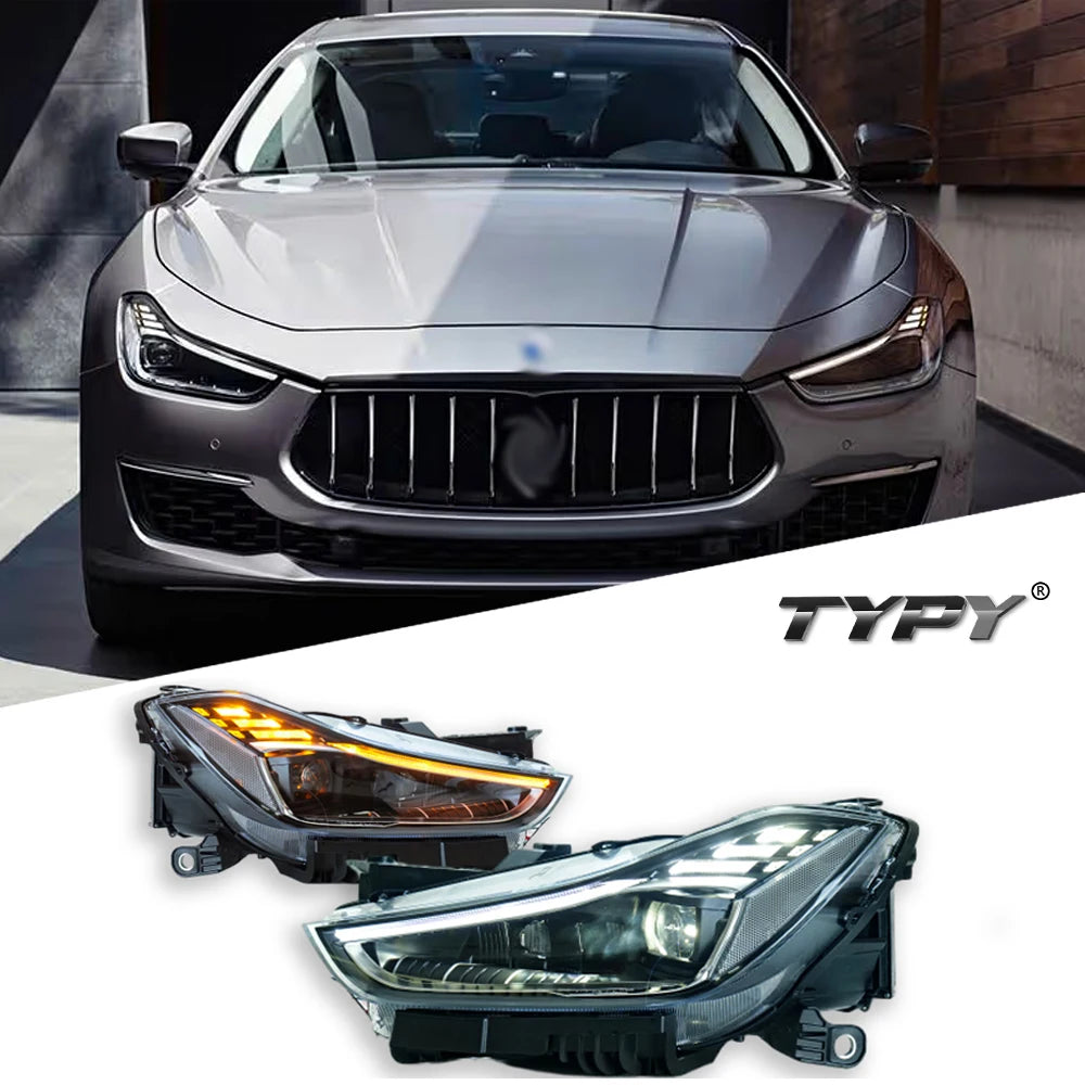 Maserati Ghibli 2014-2019 LED Headlight Upgrade