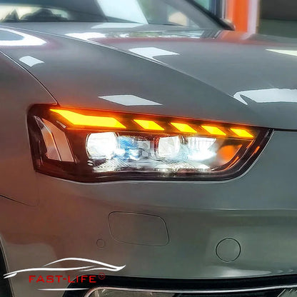 Audi A4 2013-2016 B8 RS4 Style LED Headlight Upgrade