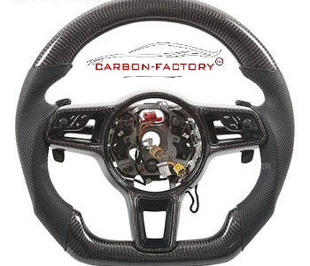 Porsche Cayenne Custom Carbon Fibre Steering Wheel