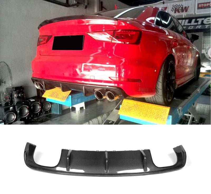 Audi A3 S-Line 2013-2016 Rear Diffuser