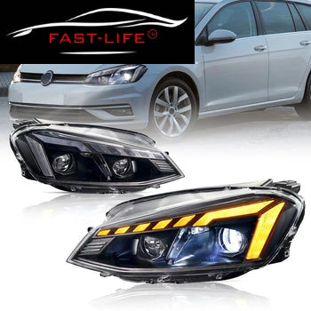 Volkswagen Golf MK7 2014-2017 RS3 Style LED Headlight Upgrade