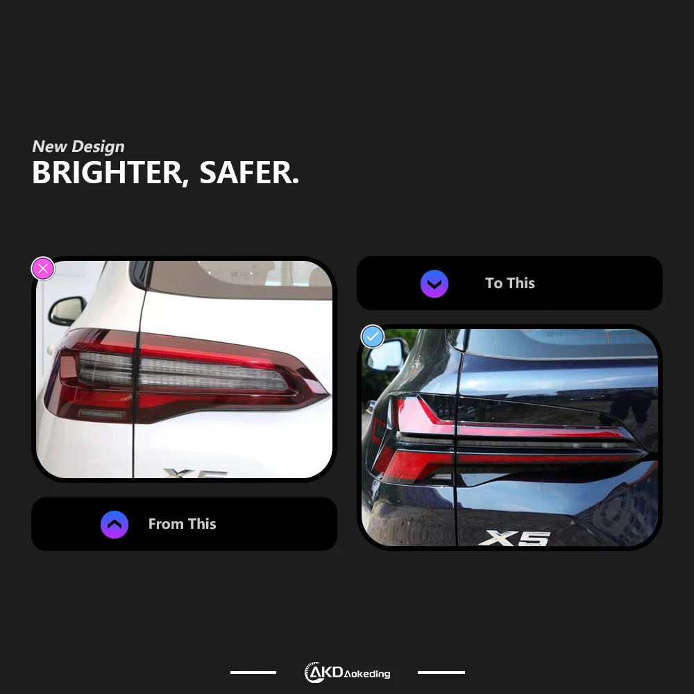 BMW X5 2018-2022 G05 LED Rear Light Upgrade