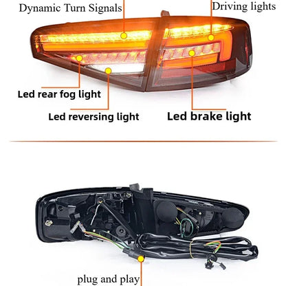 Audi A4 2013-2016 LED Rear Light Upgrade