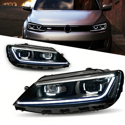 Volkswagen Jetta 2011-2018 MK6 LED Headlight Upgrade