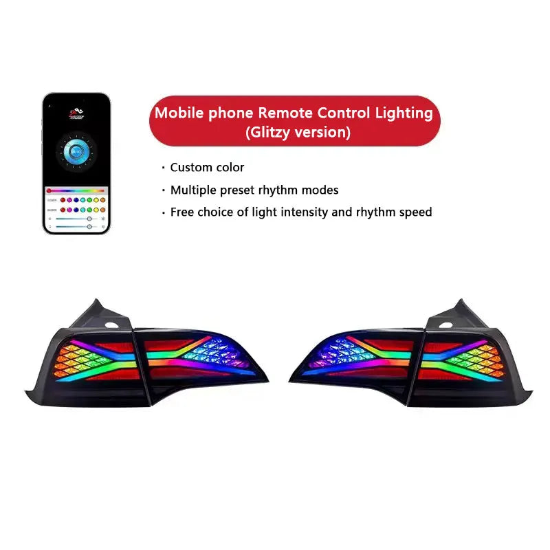 Tesla Model 3 / Model Y 2017-2023 LED Rear Light Upgrade
