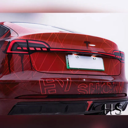 Tesla Model 3 / Model Y 2019-2023 LED Rear Light Upgrade W/ Light Bar