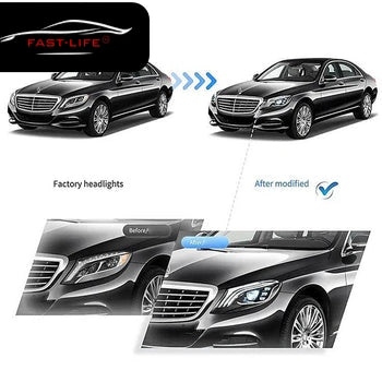 Mercedes Benz S-Class 2014-2017 LED Headlight Upgrade