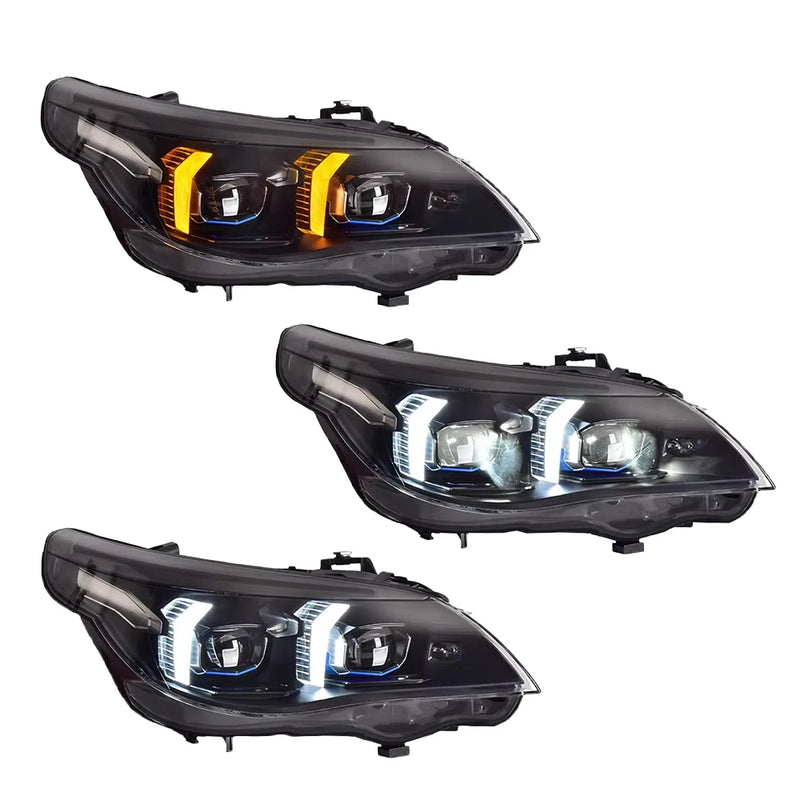 BMW 5 Series 2003-2008 E60 LED Headlight Upgrade