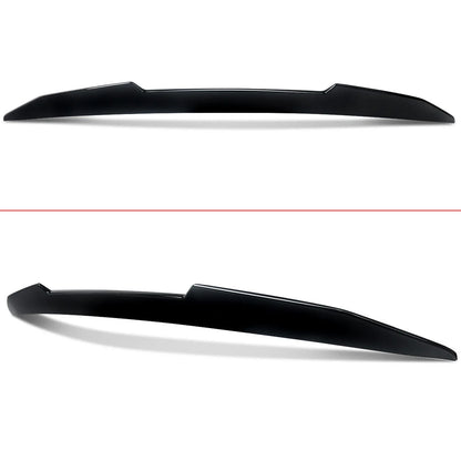 PSM Style Car Rear Roof Spoiler For 2004-2010 BMW 5 Series E60 ABS Trunk Tail Wing Diffuser Carbon Fiber Style Glossy Black