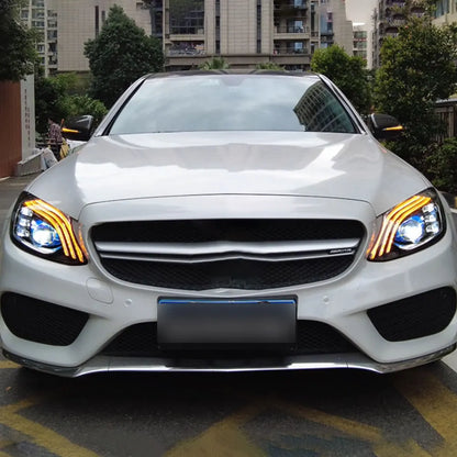 Mercedes Benz C Class 2015-2021 W205 LED Headlight Upgrade