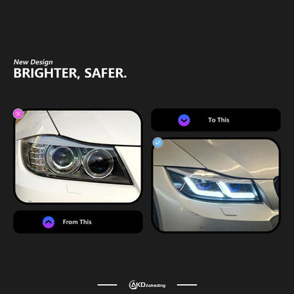 BMW 3 Series 2005-2012 LED Headlight Upgrade