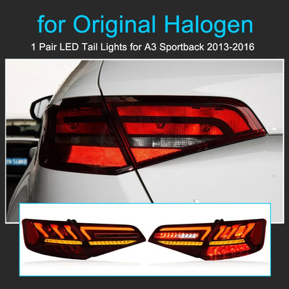 Audi A3 8V Hatchback 2013-2016 LED Rear Light Upgrade
