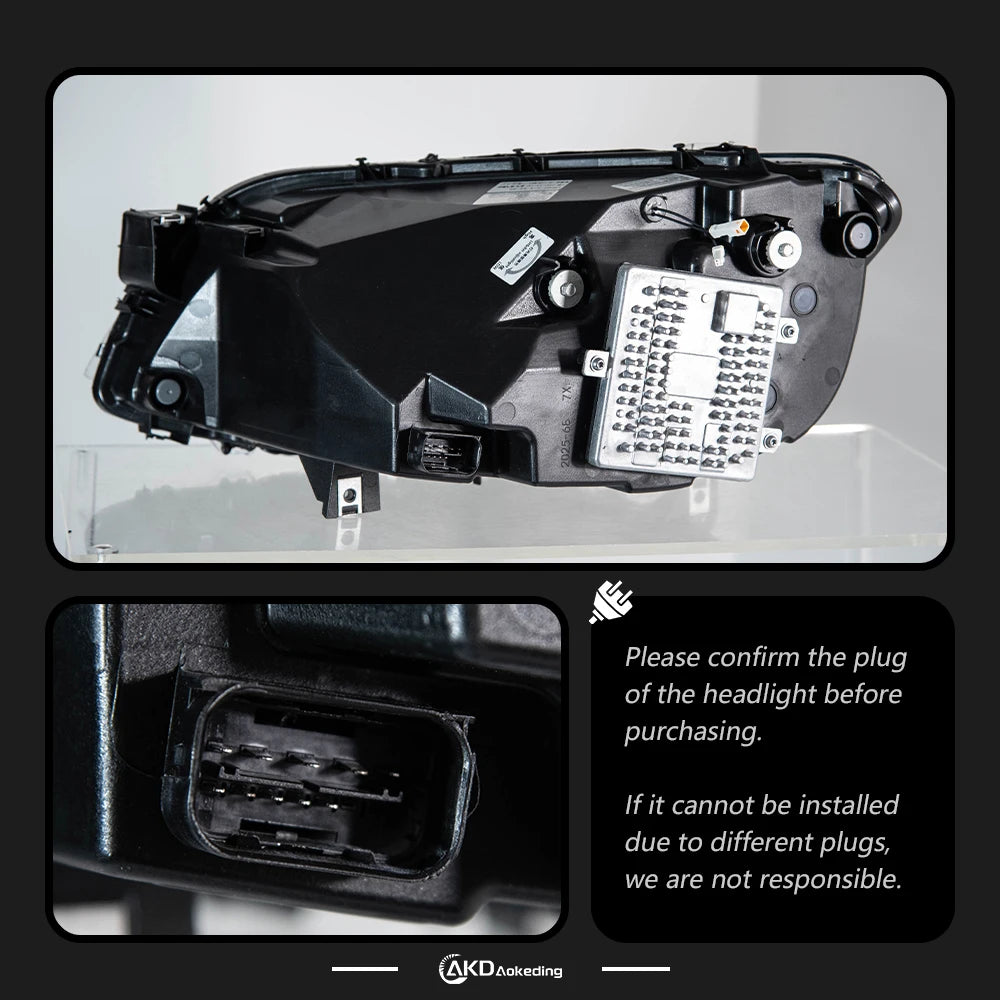 BMW 7 Series 2013-2015 LED Headlight Upgrade Dual Colour