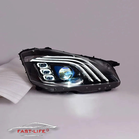 Mercedes-Benz S-class W221 2006-2012 LED Headlight Upgrade