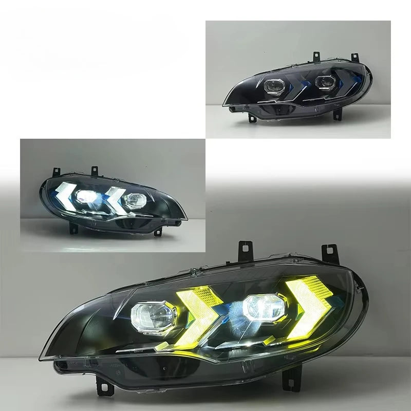 BMW X6 2007-2014 E71 LED Headlight Upgrade