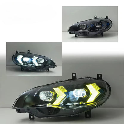 BMW X6 2007-2014 E71 LED Headlight Upgrade