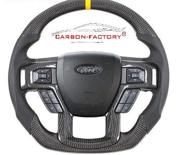 Ford Raptor Custom Carbon Fibre Steering Wheel