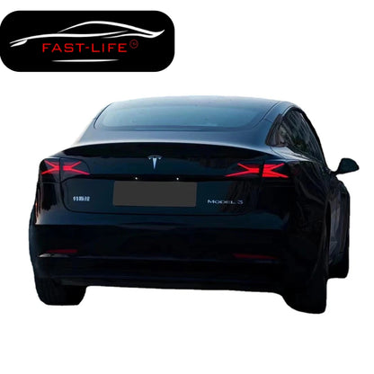 Tesla Model 3 + Model Y 2017-2022 LED X Style Rear Light Upgrade