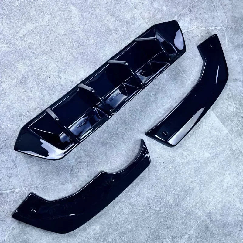 Seat Ibiza MK5 (2017-2021) - MAXTON Style Rear Diffuser + Side Fins