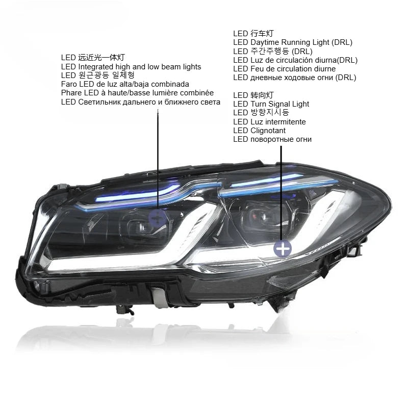 BMW X6 2014-2018 F16 LED Headlight Upgrade