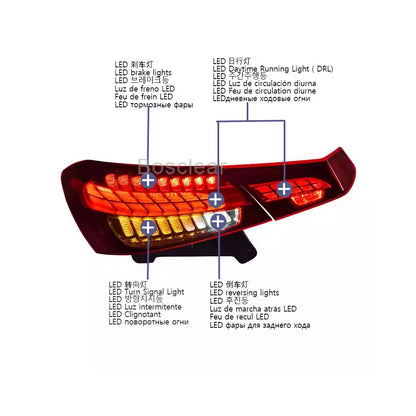 Mercedes Benz E Class 2021-2023 W213 LED Rear Light Upgrade