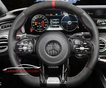 Mercedes Benz A C E S & G Class Custom Carbon Fibre Steering Wheel