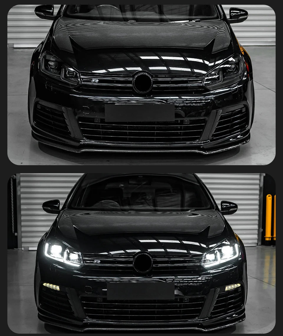 Volkswagen Golf MK6 2008-2013 LED Headlight Upgrade MK7.5 Style