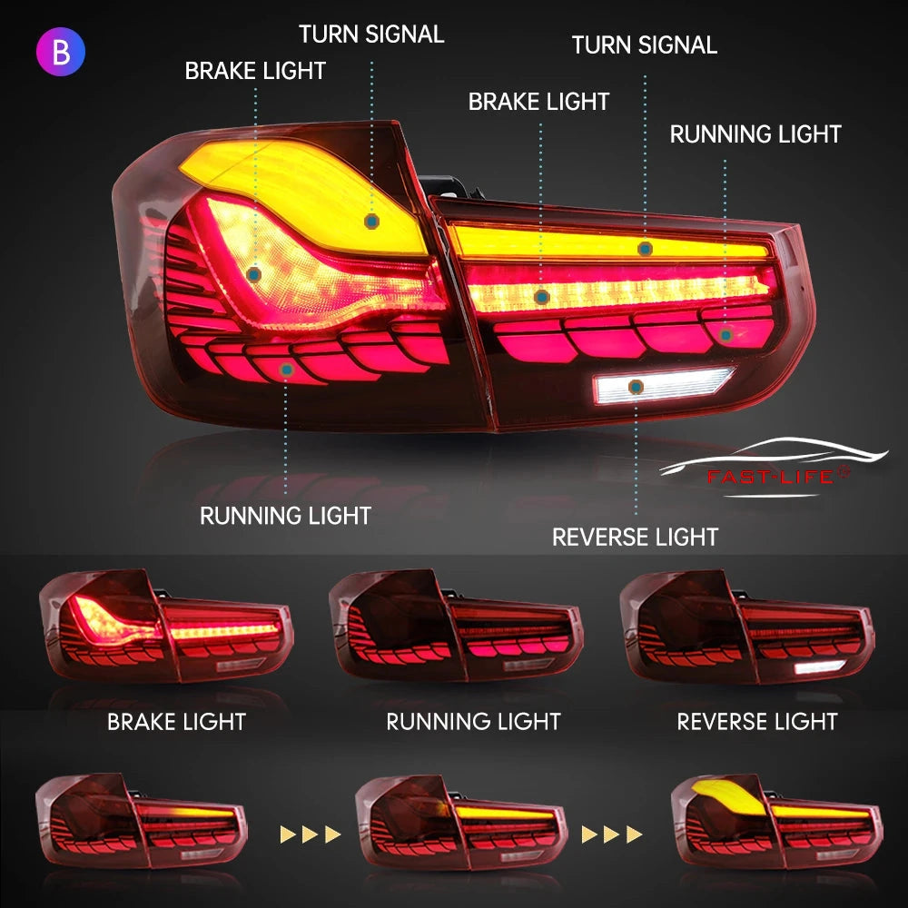 BMW 3-Series 2013-2018 GTS Style LED Light Upgrade