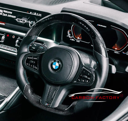 BMW G-Series Custom Carbon Fibre Steering Wheel