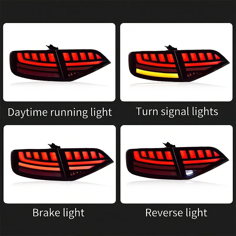Audi A4 2009-2012 B8 LED Rear Light Upgrade